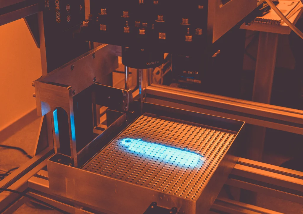 Visitech additive-manufacturing production